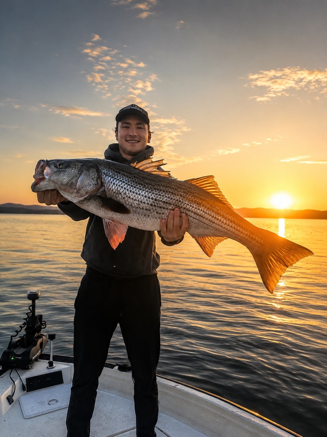 Peyton Beckwith on the lake